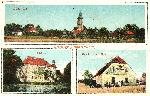 3-obrazkowa pocztwka Broniszowa z okresu I wojny  wiatowej. Prawy, dolny  obrazek to wiejska gospoda (Gasthof). Zbiory prywatne M. Bonisawskiego