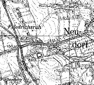 Fragment niemieckiej mapy topograficznej okolic Dębiczki z 1933 r.. Z prawej strony widać stację kolejową (Bf - Banhoff) z bocznicą i budynkiem. Fragment niemieckiej mapy topograficznej okolic Dębiczki z 1933 r.. Z prawej strony widać stację kolejową (Bf - Banhoff) z bocznicą i budynkiem.