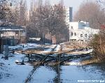 Torowiska czsci towarowej stacji pocztkowej Grunberg Hatzfeldstrasse. Rok 2006. Fot. A. Pawlak (PTKraj.)