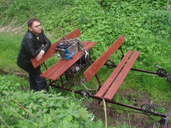 Do tego miejsca najdalej doszlimy z drezynami. Dalej byo nieze bagno. Ujcie II (Zielona Gra, obok wiaduktu i ul Rydza-migego 2) 09.05.10